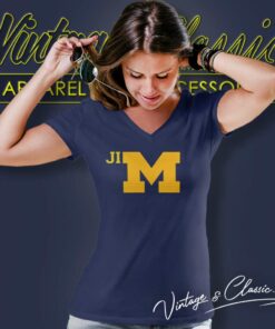 Jim Harbaugh Michigan Wolverines Football Ncaa V Neck TShirt