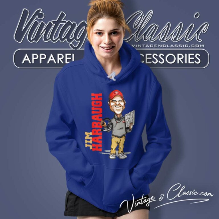 Jim Harbaugh X San Francisco 49ers Hoodie Jim Harbaugh X San Francisco 49ers Hoodie