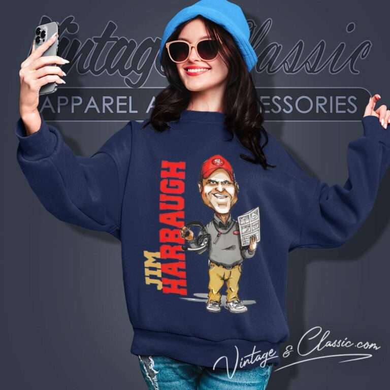 Jim Harbaugh X San Francisco 49ers Sweatshirt Jim Harbaugh X San Francisco 49ers Sweatshirt