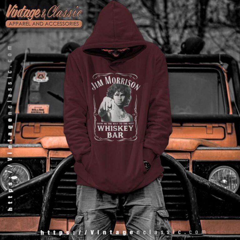 Jim Morrison Whiskey Bar Hoodie Jim Morrison Whiskey Bar Hoodie