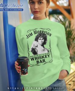 Jim Morrison Whiskey Bar Sweatshirt
