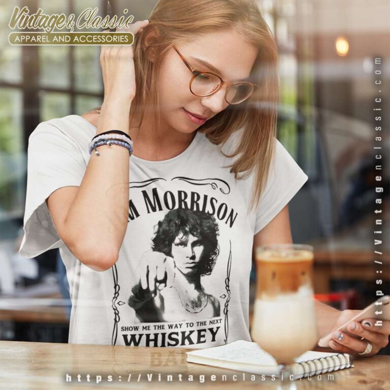 Jim Morrison Whiskey Bar Women TShirt Jim Morrison Whiskey Bar Women TShirt
