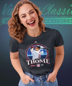 Jim Thome Cleveland Indians 2018 Hall Of Fame Women TShirt