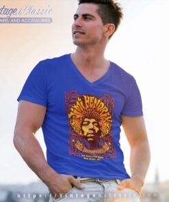 Jimi Hendrix 5th Dimension V Neck TShirt