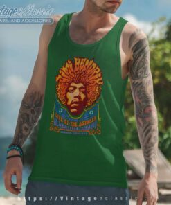 Jimi Hendrix Astoria 1967 Tank Top Racerback