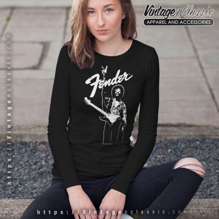 Jimi Hendrix Collection Peace Long Sleeve Tee Jimi Hendrix Collection Peace Long Sleeve Tee