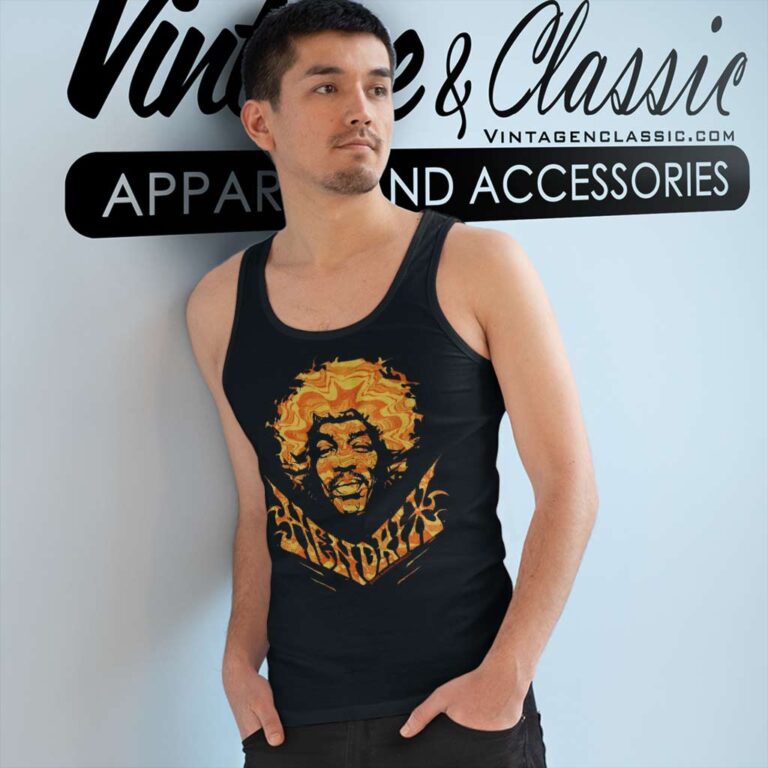 Jimi Hendrix Graphic Tank Top Racerback Jimi Hendrix Graphic Tank Top Racerback