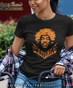 Jimi Hendrix Graphic Women TShirt