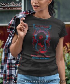 Jimi Hendrix Knowledge Speaks Wisdom Listens Women TShirt