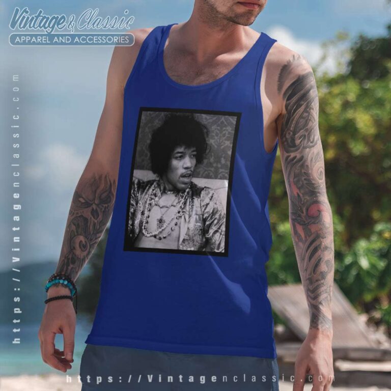 Jimi Hendrix Sean John Tank Top Racerback Jimi Hendrix Sean John Tank Top Racerback