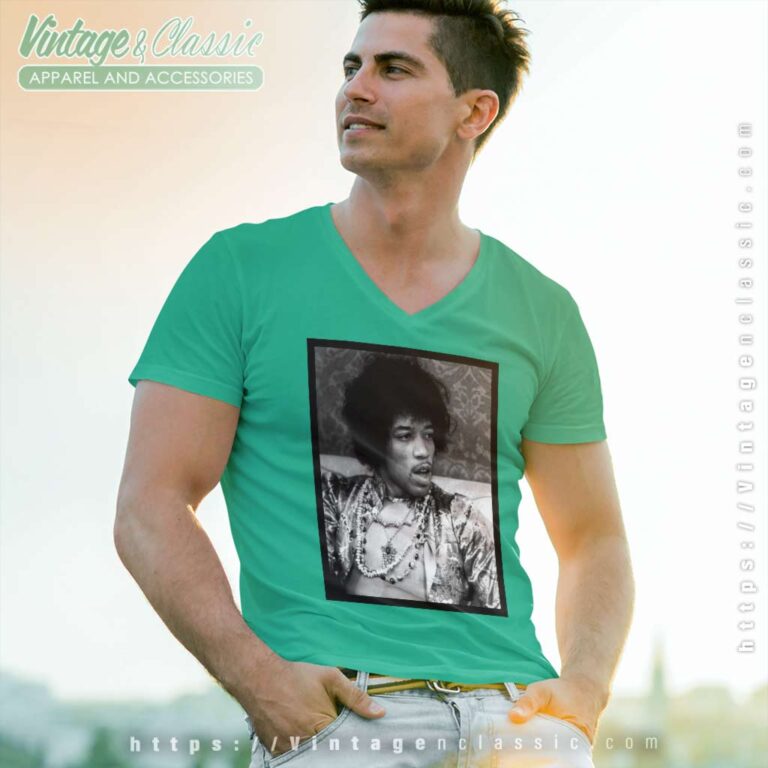 Jimi Hendrix Sean John V Neck TShirt Jimi Hendrix Sean John V Neck TShirt