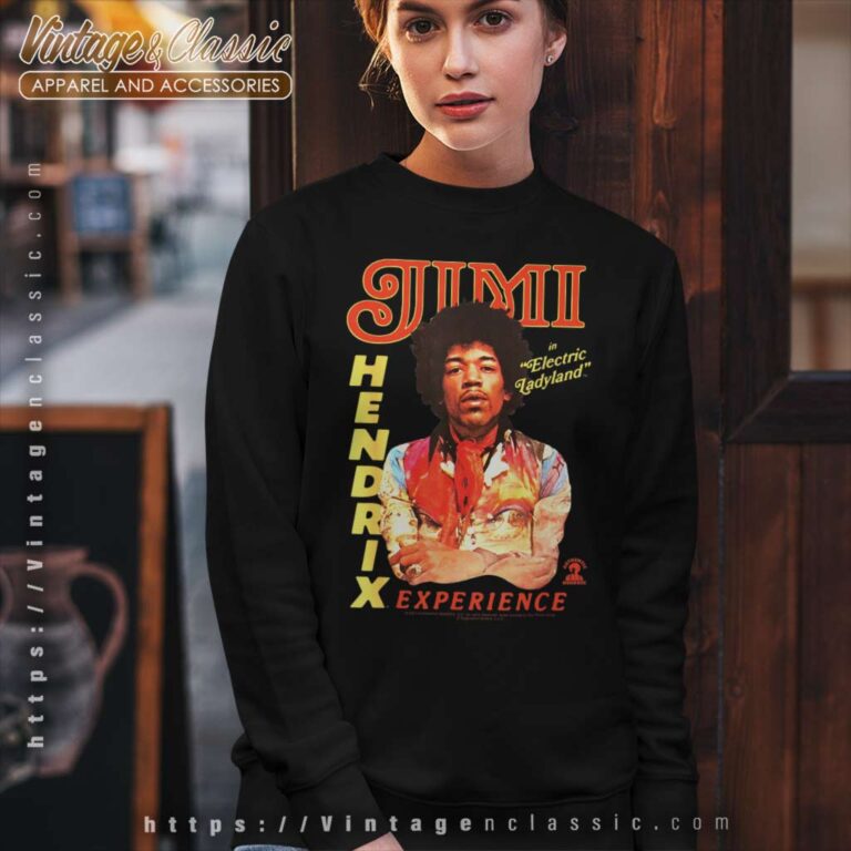 Jimi Hendrix Shirt Album Electric Ladyland Sweatshirt Jimi Hendrix Shirt Album Electric Ladyland Sweatshirt