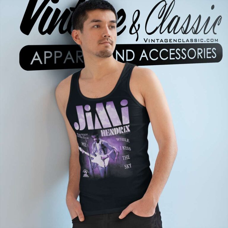 Jimi Hendrix Shirt Album Kiss The Sky Tank Top Racerback Jimi Hendrix Shirt Album Kiss The Sky Tank Top Racerback