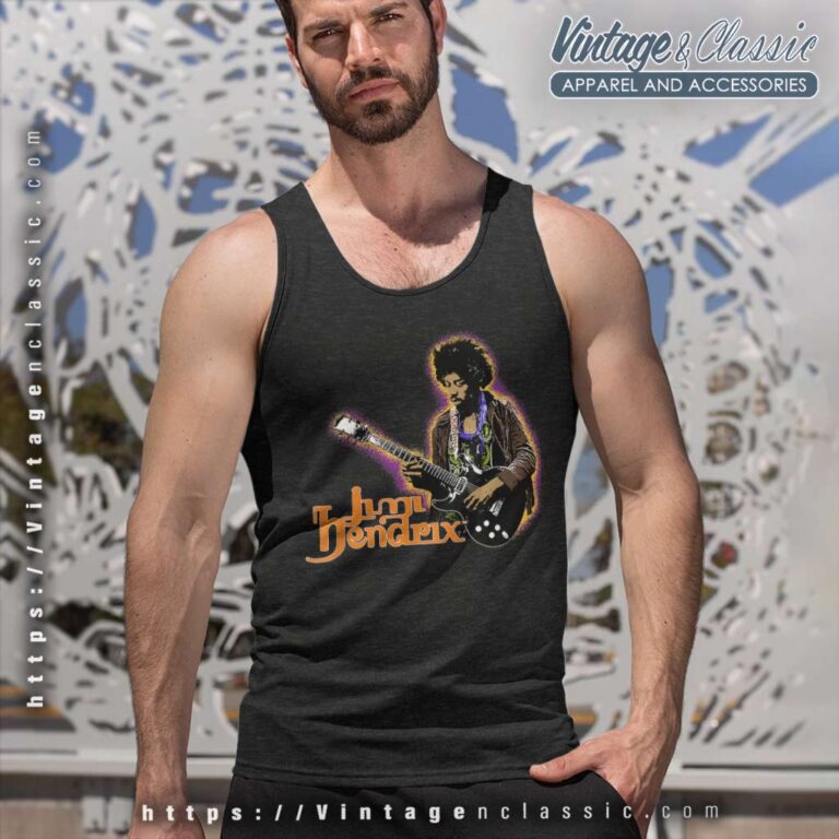 Jimi Hendrix Shirt Autumn Glow Tank Top Racerback Jimi Hendrix Shirt Autumn Glow Tank Top Racerback