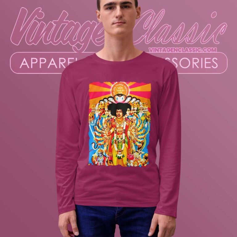 Jimi Hendrix Shirt Axis Bold As Love Long Sleeve Tee Jimi Hendrix Shirt Axis Bold As Love Long Sleeve Tee