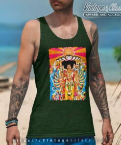 Jimi Hendrix Shirt Axis Bold As Love Tank Top Racerback
