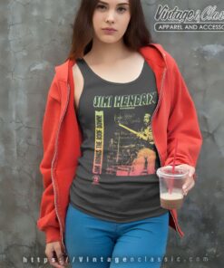 Jimi Hendrix Shirt Brings The Roof Down Tank Top Racerback