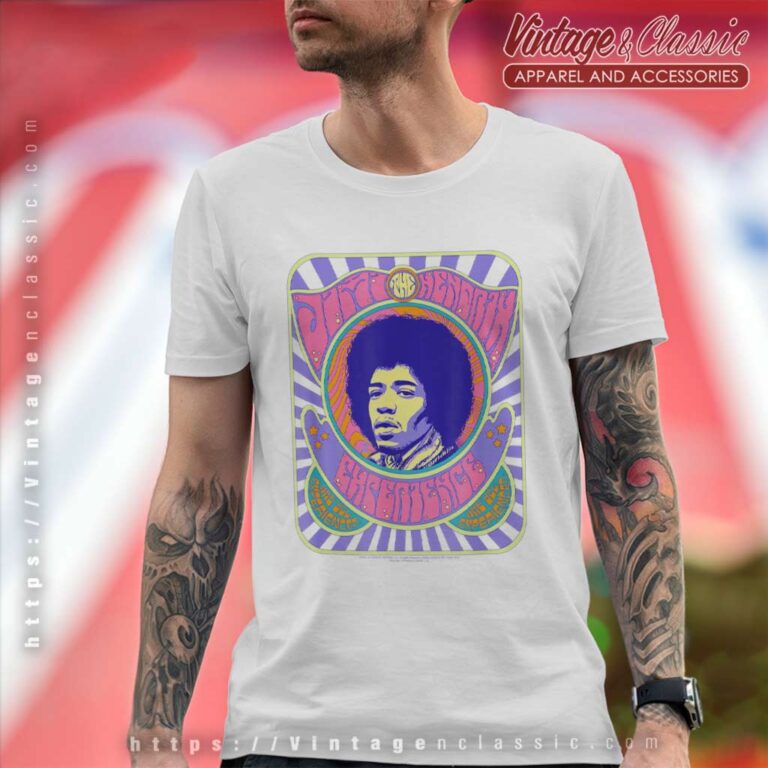 Jimi Hendrix Shirt Psychedelic Poster T Shirt Jimi Hendrix Shirt Psychedelic Poster T Shirt