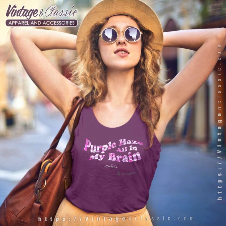 Jimi Hendrix Shirt Purple Haze Lyric Tank Top Racerback Jimi Hendrix Shirt Purple Haze Lyric Tank Top Racerback