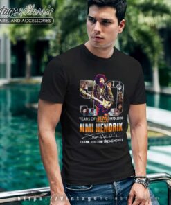 Jimi Hendrix Shirt Thank You For The Memories T Shirt