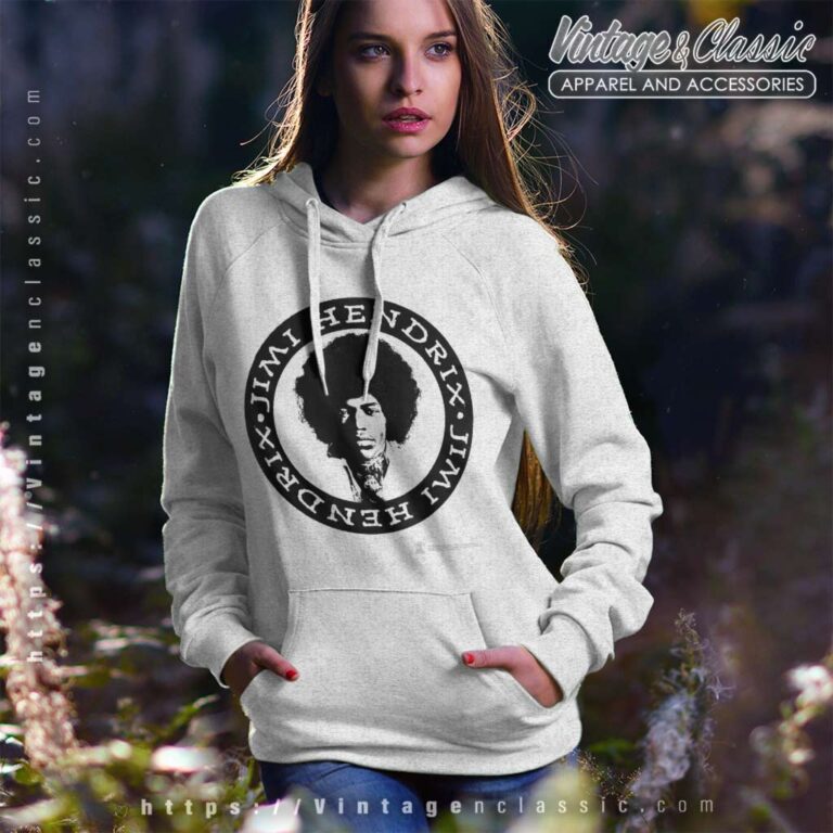 Jimi Hendrix Shirt White Circle Hoodie Jimi Hendrix Shirt White Circle Hoodie