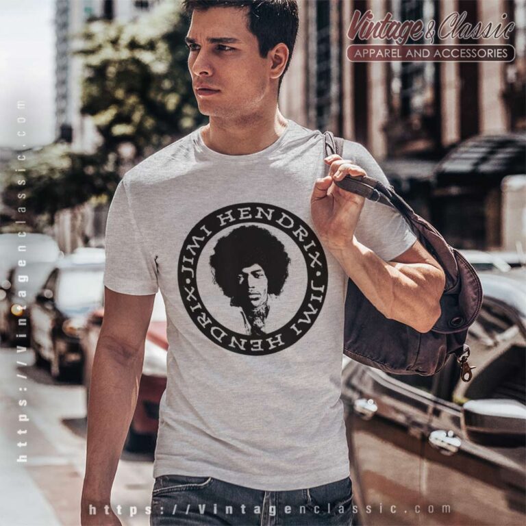 Jimi Hendrix Shirt White Circle T Shirt Jimi Hendrix Shirt White Circle T Shirt