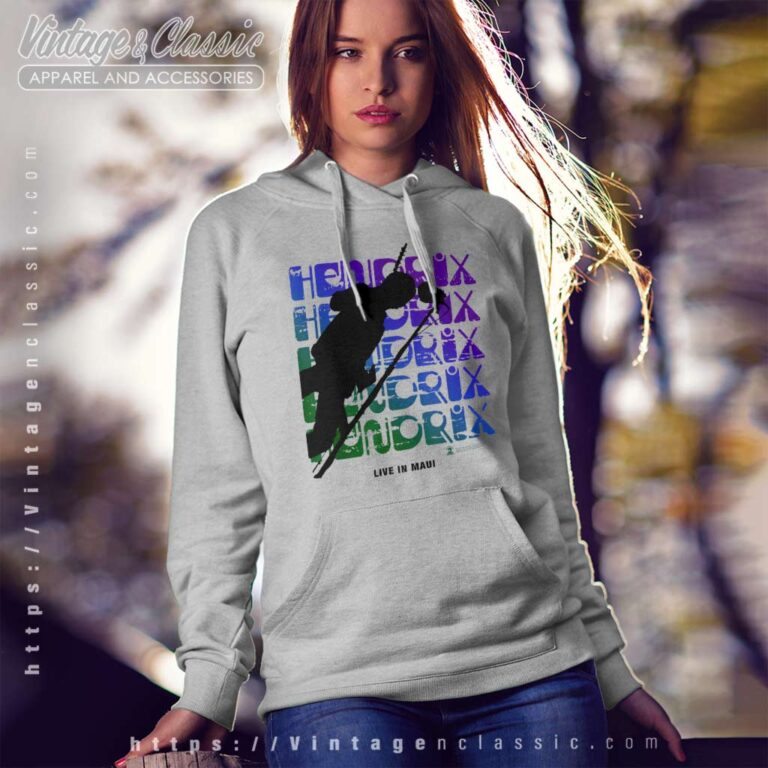 Jimi Hendrix Shirt White Live In Maui Hoodie Jimi Hendrix Shirt White Live In Maui Hoodie