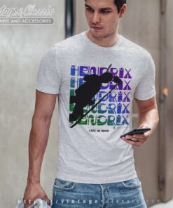 Jimi Hendrix Shirt White Live In Maui T Shirt