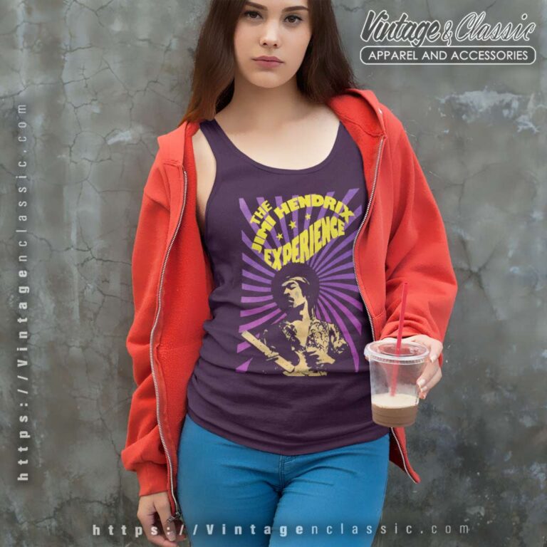 Jimi Hendrix The Experience Tank Top Racerback Jimi Hendrix The Experience Tank Top Racerback