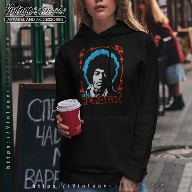 Jimi Hendrix Tri Color Hoodie Jimi Hendrix Tri Color Hoodie