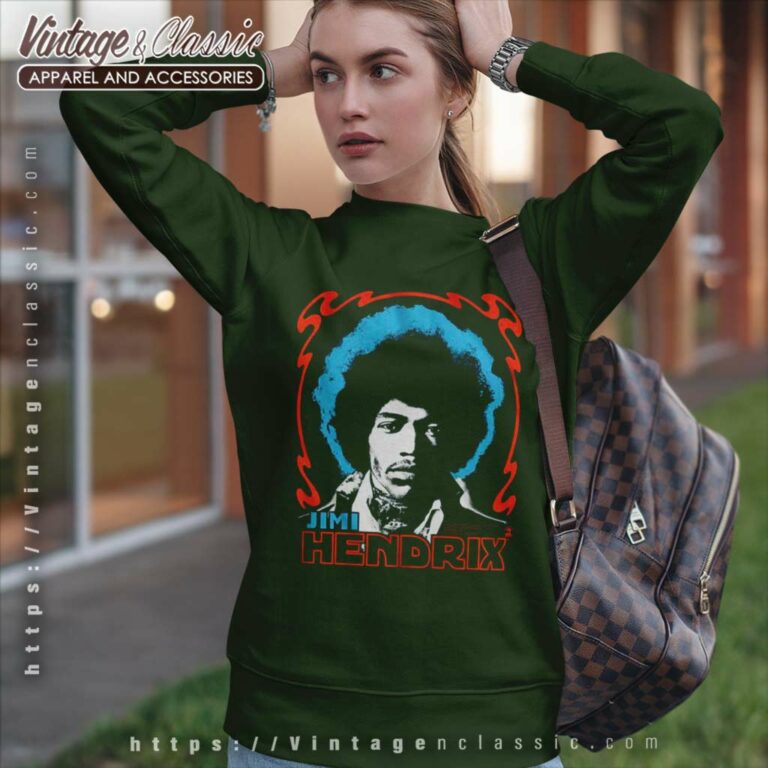 Jimi Hendrix Tri Color Sweatshirt Jimi Hendrix Tri Color Sweatshirt