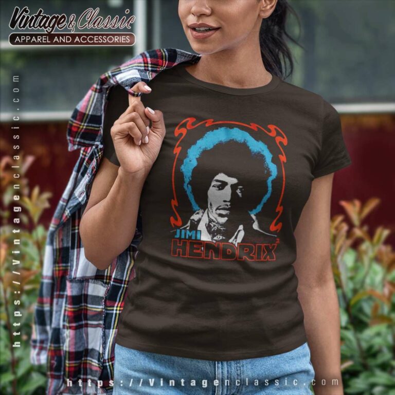Jimi Hendrix Tri Color Women TShirt Jimi Hendrix Tri Color Women TShirt