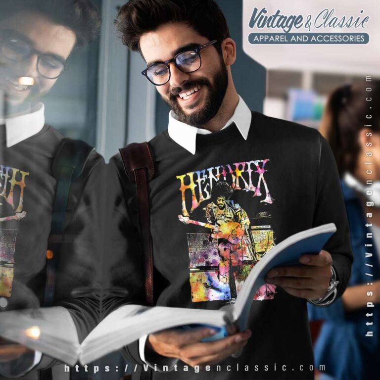 Jimi Hendrix Watercolor Hendrix Sweatshirt Jimi Hendrix Watercolor Hendrix Sweatshirt