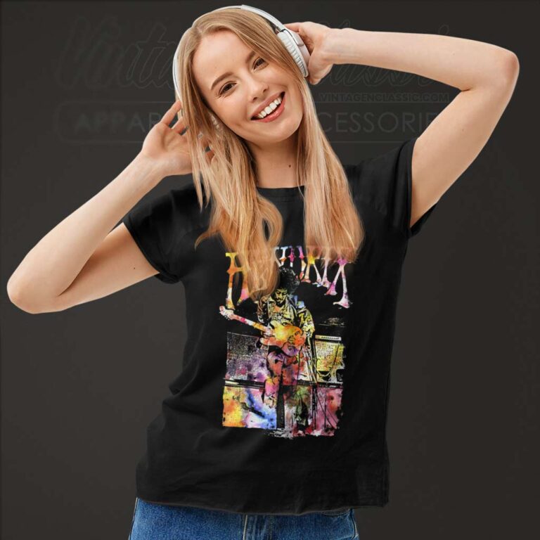Jimi Hendrix Watercolor Hendrix Women TShirt Jimi Hendrix Watercolor Hendrix Women TShirt
