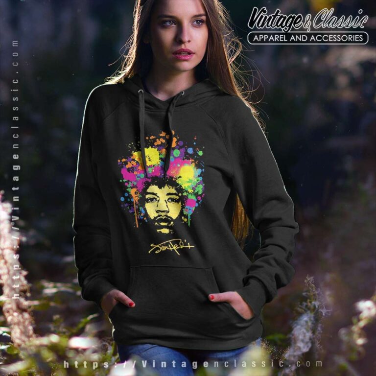 Jimi Hendrix Watercolor Hoodie Jimi Hendrix Watercolor Hoodie
