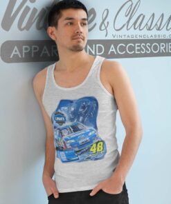 Jimmie Johnson Lowes Team Racing Nascar Tank Top Racerback