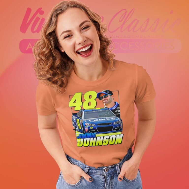 Jimmie Johnson Nascar Legende Numero Women TShirt Jimmie Johnson Nascar Legende Numero Women TShirt