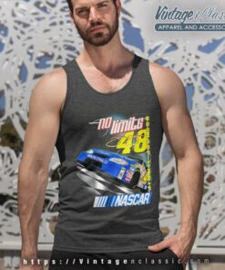 Jimmie Johnson Nascar No Limits Racing Shirt 4 Jimmie Johnson Nascar No Limits Racing Tank Top Racerback