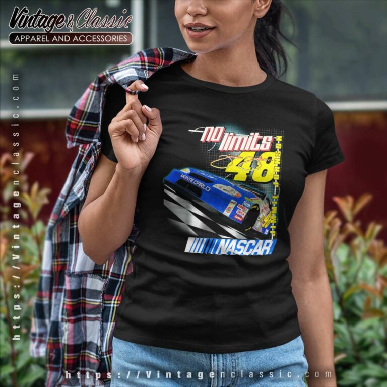Jimmie Johnson Nascar No Limits Racing Women TShirt Jimmie Johnson Nascar No Limits Racing Women TShirt