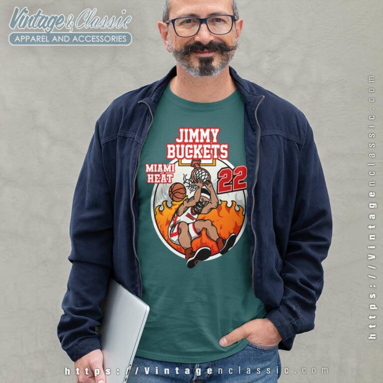 Jimmy Buckets Cartoon Jimmy Butler 22 Miami Basketball Proplayer Long Sleeve Tee Jimmy Buckets Cartoon Jimmy Butler 22 Miami Basketball Proplayer Long Sleeve Tee