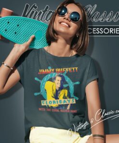 Jimmy Buffett 1986 Floridays Tour Women T Shirt