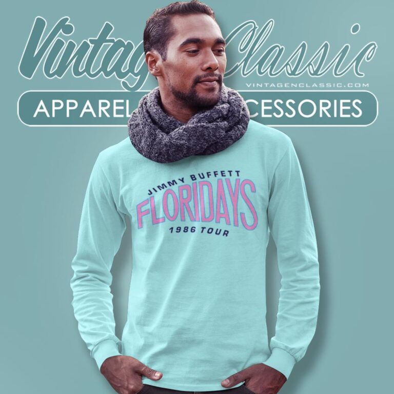 Jimmy Buffett 1986 Tour Long Sleeve Tee Jimmy Buffett 1986 Tour Long Sleeve Tee