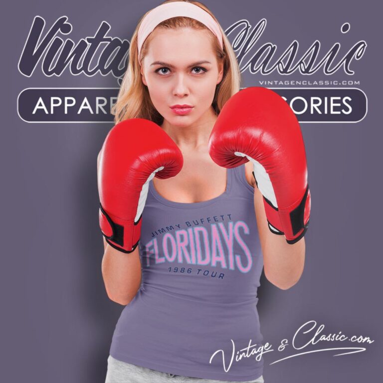 Jimmy Buffett 1986 Tour Tank Top Racerback Jimmy Buffett 1986 Tour Tank Top Racerback