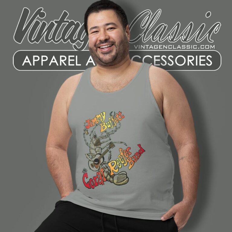 Jimmy Buffett Acoustic Tour Tank Top Racerback Jimmy Buffett Acoustic Tour Tank Top Racerback