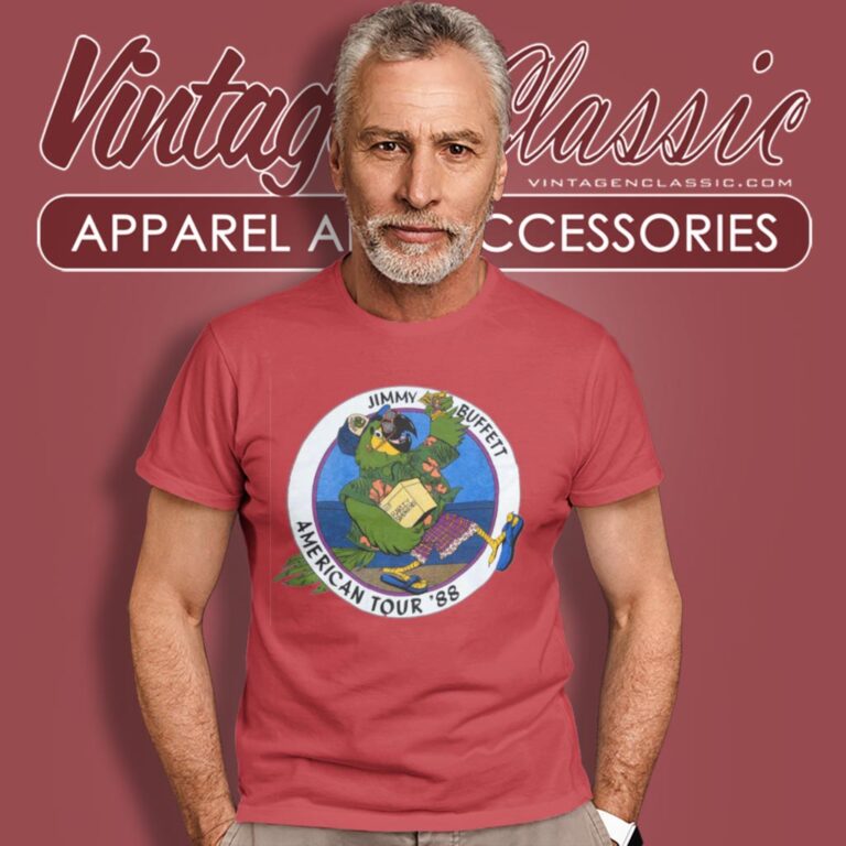 Jimmy Buffett American Tour 1988 T Shirt Jimmy Buffett American Tour 1988 T Shirt