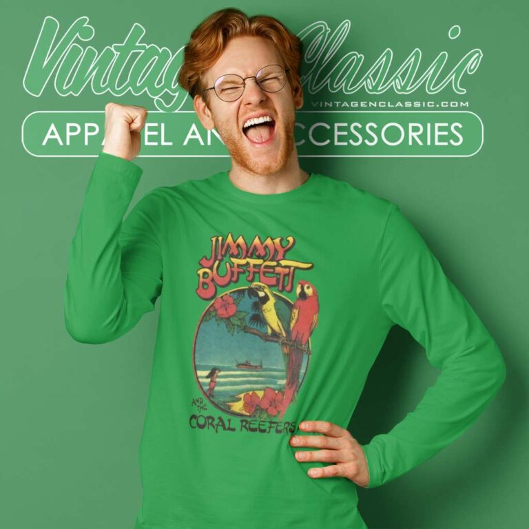 Jimmy Buffett And The Coral Reefers Long Sleeve Tee Jimmy Buffett And The Coral Reefers Long Sleeve Tee
