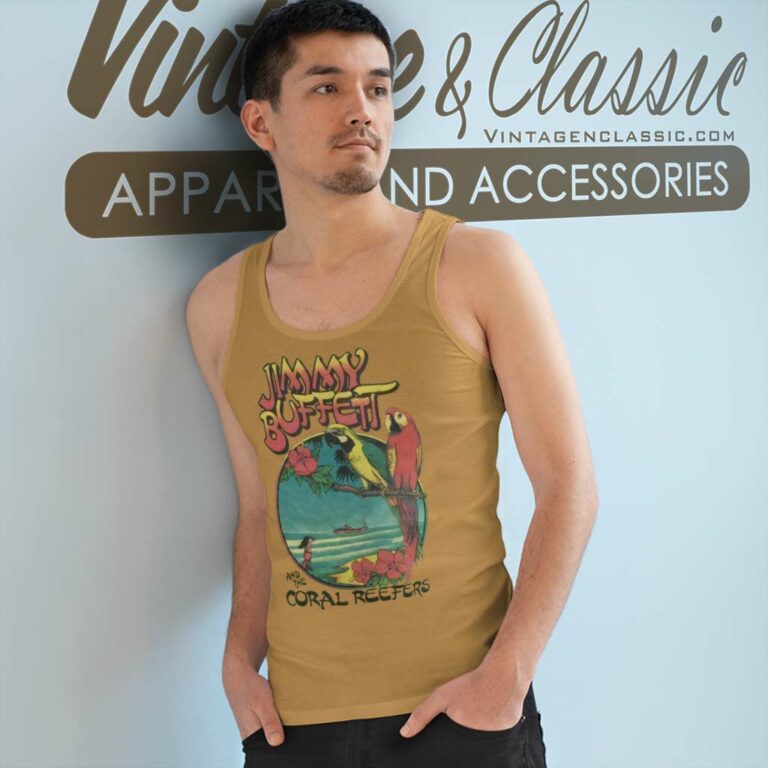 Jimmy Buffett And The Coral Reefers Tank Top Racerback Jimmy Buffett And The Coral Reefers Tank Top Racerback