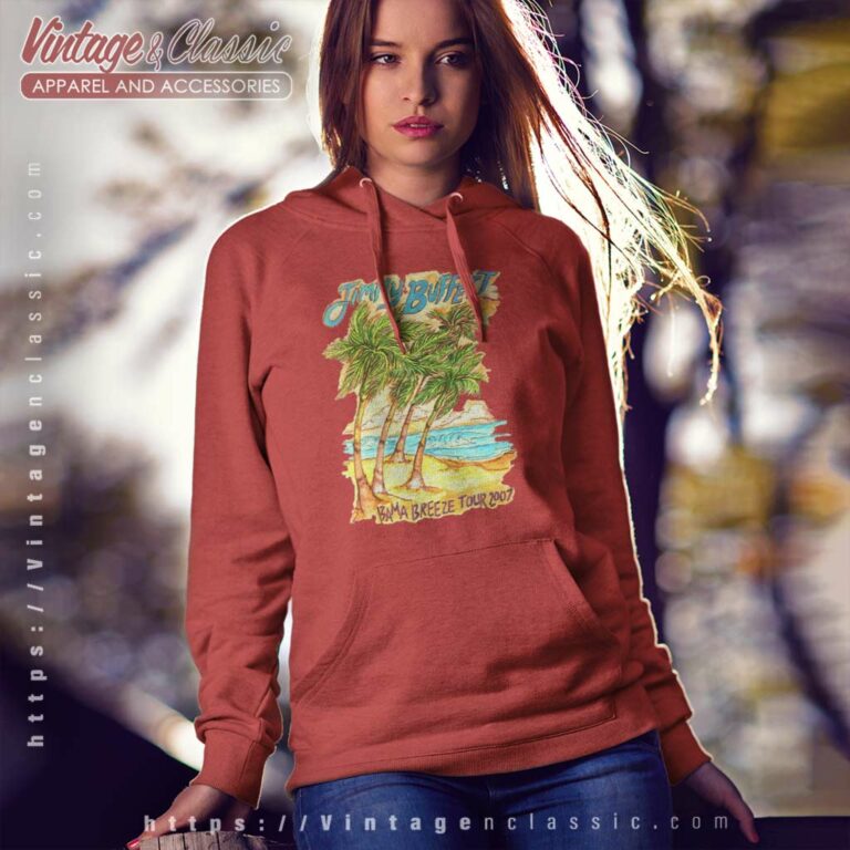 Jimmy Buffett Bama Breeze 2007 Tour Hoodie Jimmy Buffett Bama Breeze 2007 Tour Hoodie