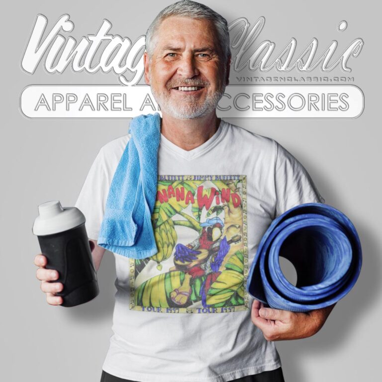 Jimmy Buffett Banana Wind Tour V Neck TShirt Jimmy Buffett Banana Wind Tour V Neck TShirt