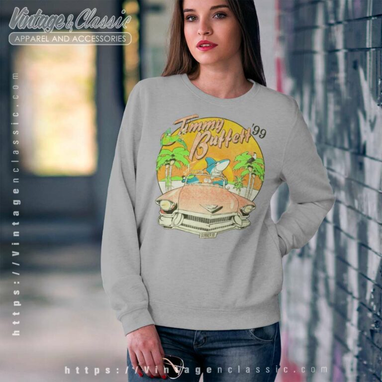 Jimmy Buffett Beach House On The Moon Tour Vintage Sweatshirt Jimmy Buffett Beach House On The Moon Tour Vintage Sweatshirt
